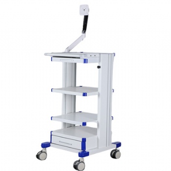 Medical Endoscopy Cart Trolley Tower