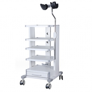 Medical Endoscopy Cart Trolley Tower